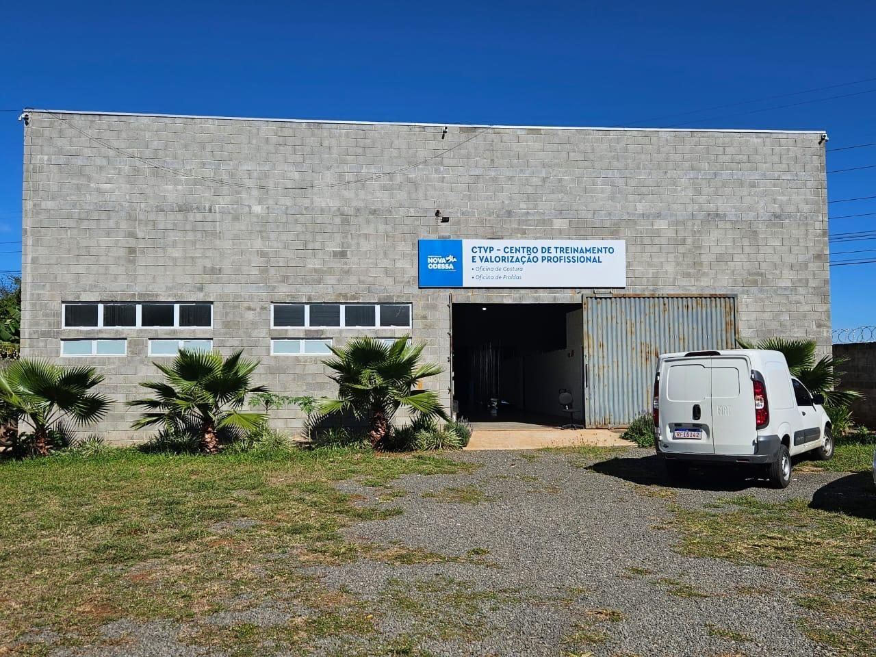 Fachada do CTVP em Nova Odessa